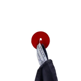 4 crochets rouges aimantés et ronds - Cuisine
