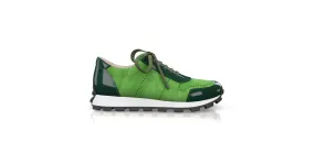 Baskets de course en cuir pour femmes 56539 | Girotti
