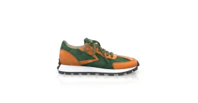 Baskets de course en cuir pour hommes 55096 | Girotti