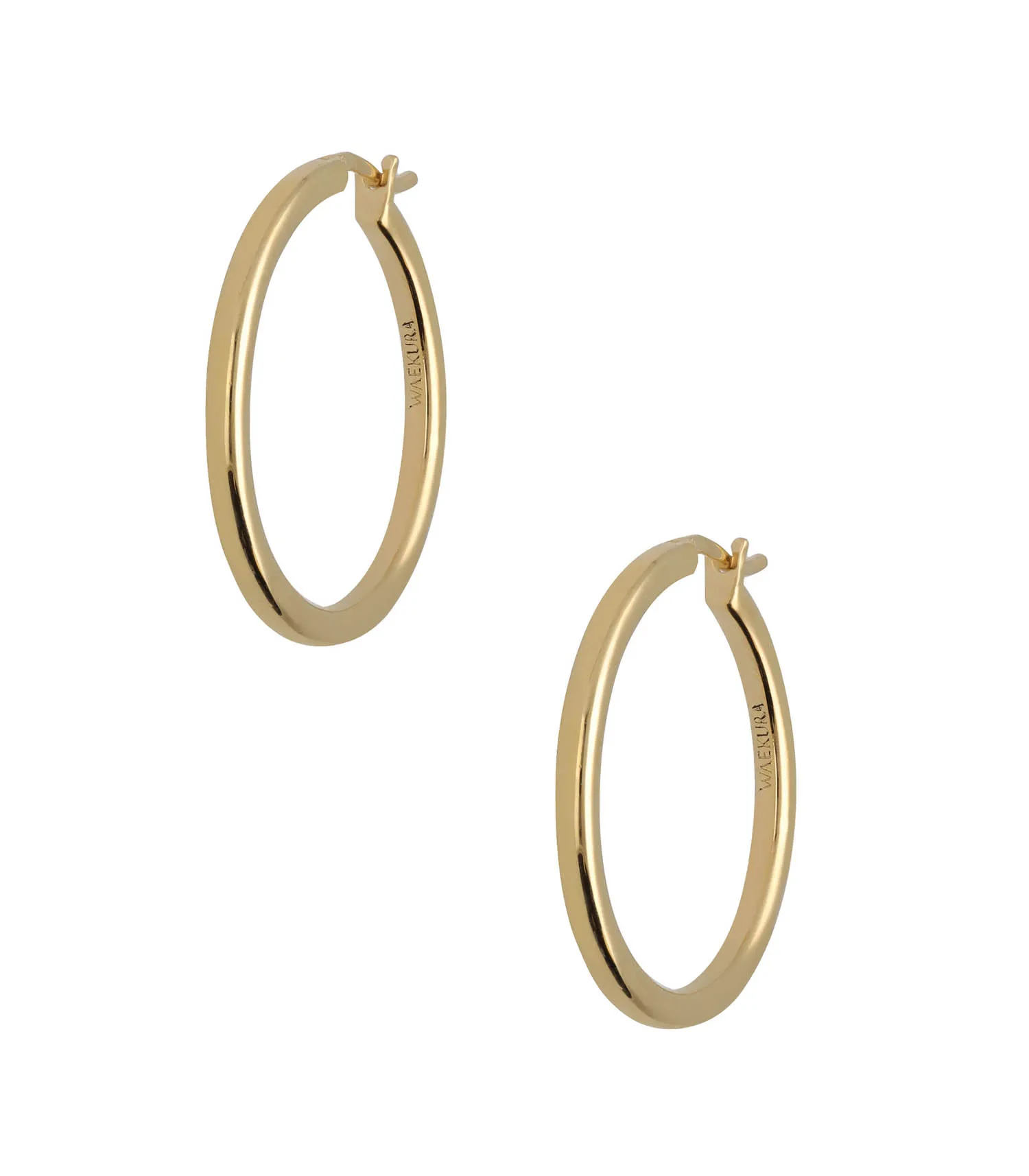 Boucles d'oreilles Créoles Olivia 25 mm Waekura - Jane de Boy