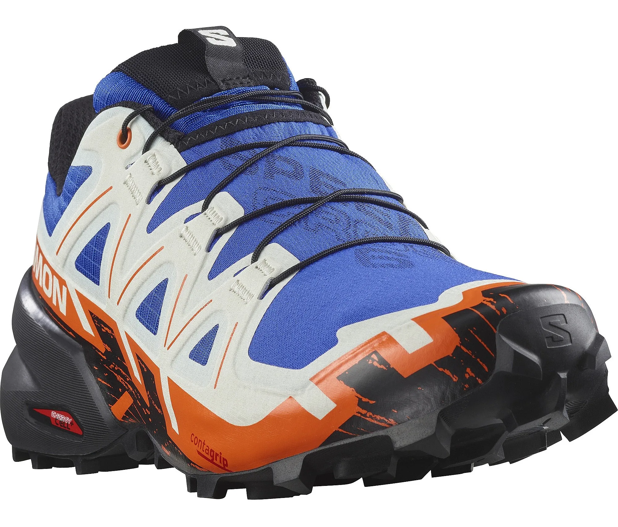 chaussures Salomon Speedcross 6 - Lapis/Black/Scarlet Ibis - men´s