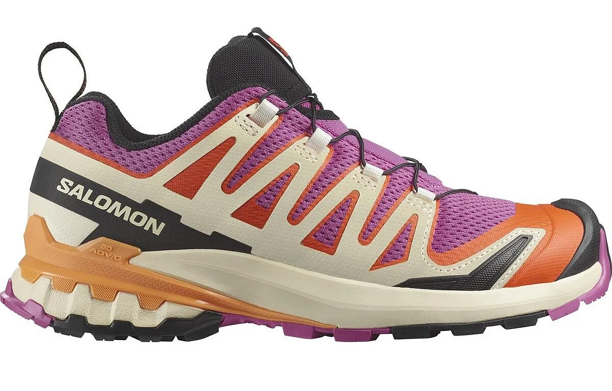 chaussures Salomon XA Pro 3D V9 W - Rose Violet/Dragon Fire/Papaya - women´s