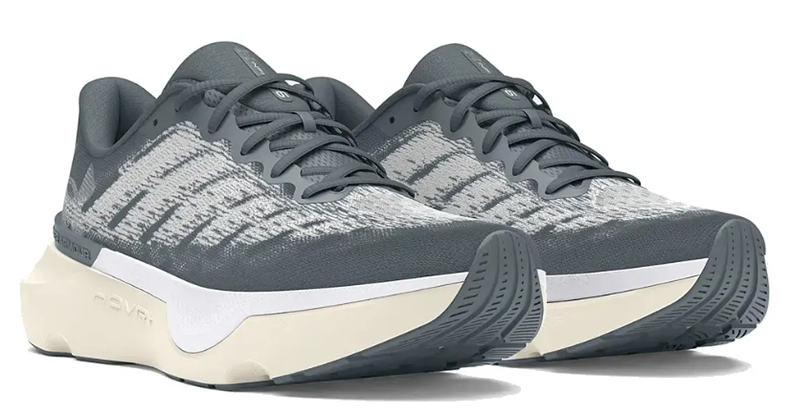 chaussures Under Armour Infinite Pro Breeze - Gravel/Celeste/Summit White - women´s