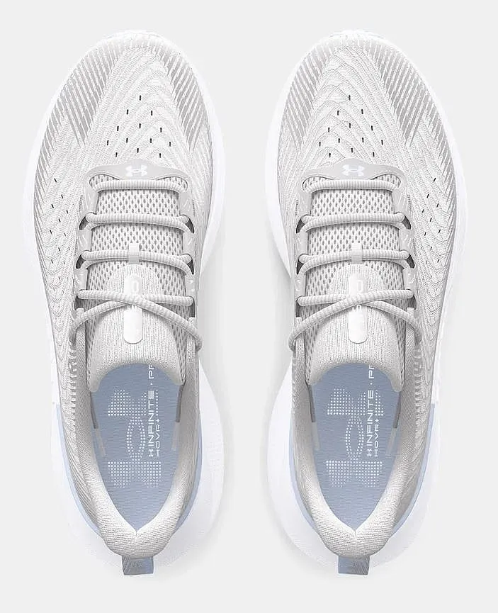 chaussures Under Armour Infinite Pro - Distant Gray/Castlerock/White - women´s