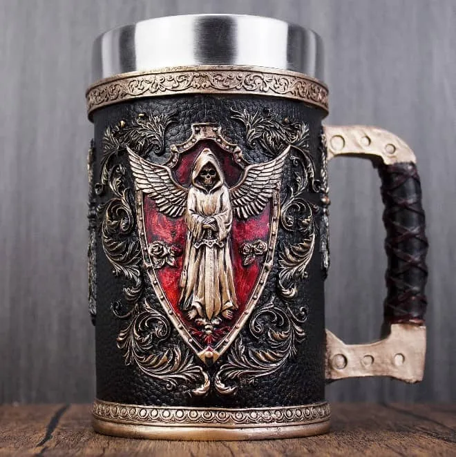 Chope De Bière Ange De La Mort