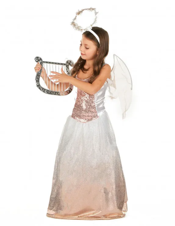 Déguisement ange rose gold fille : Deguise-toi, achat de Déguisements enfants