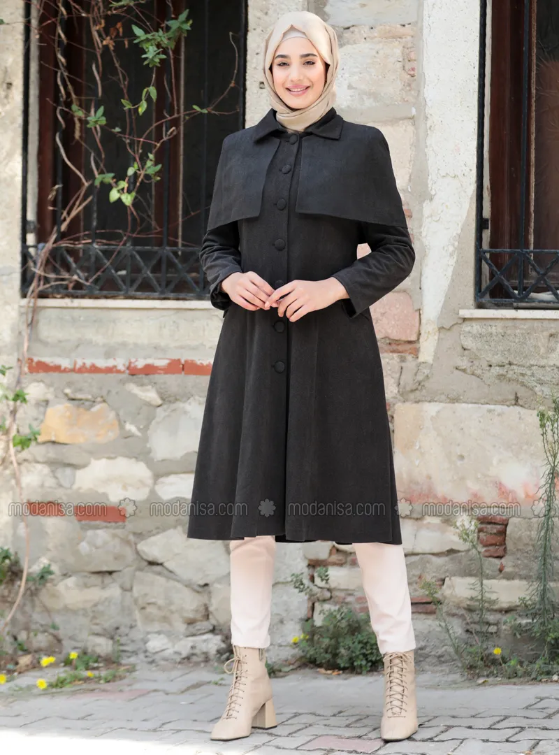 - - - Fully Lined - Point Collar - - Button Collar - Coat