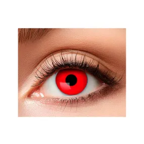 Lentilles Halloween Rouges 1 semaine