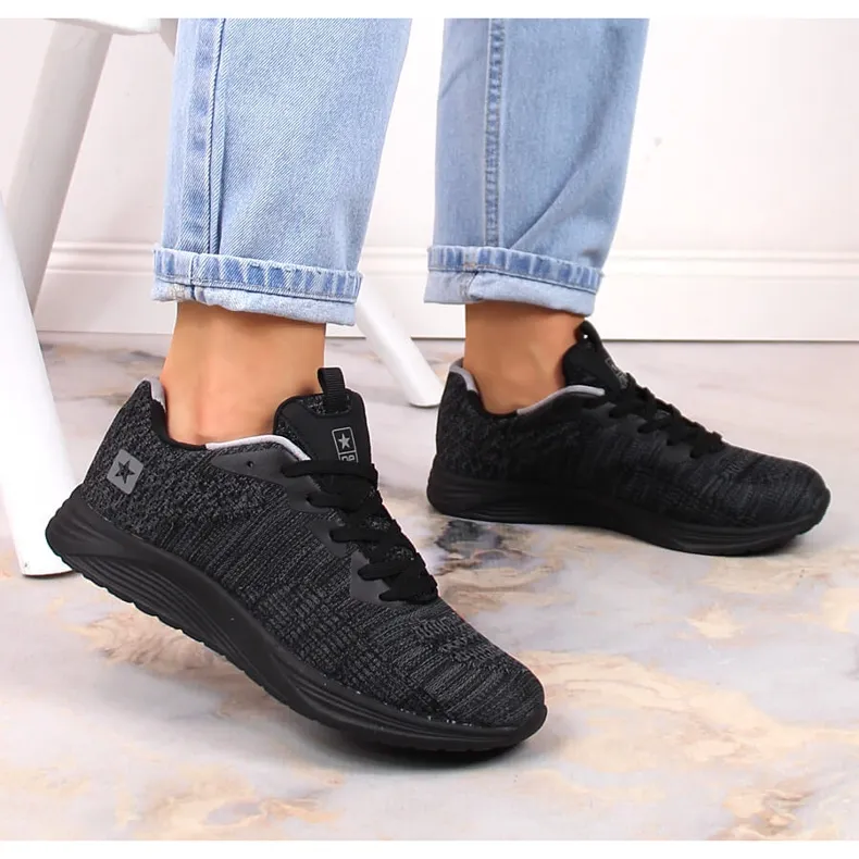 News Chaussures de course noires confortables le noir