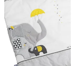 Nid D'ange Nomade Bébé 0-3 Mois En Coton Gris