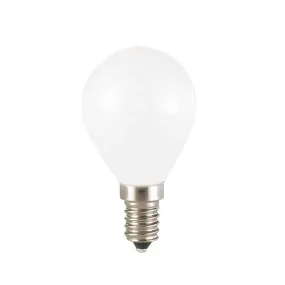 Pack of 10 E14 LED opaque bulbs