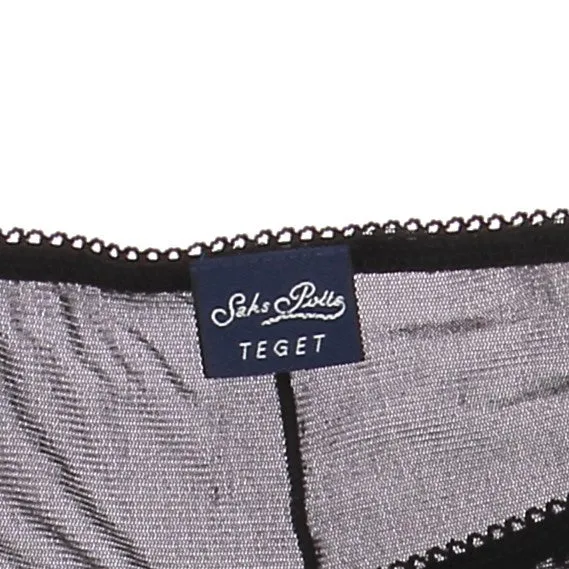 Pantalon transparent noir