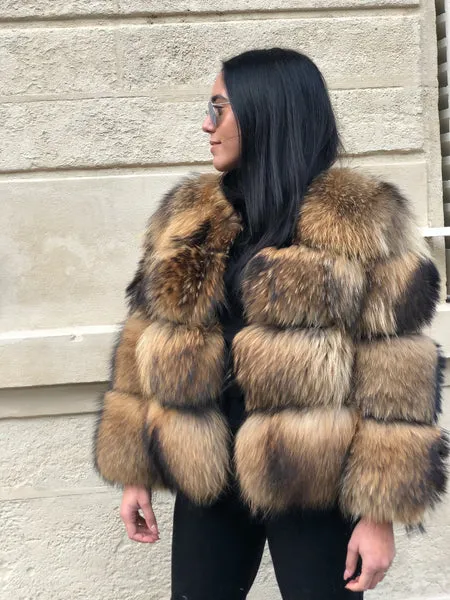 Raccoon coat