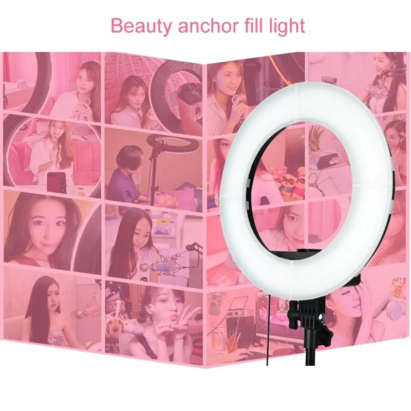 Ring Light LED 12 Pouces Pour Selfie Vidéo Et Photo