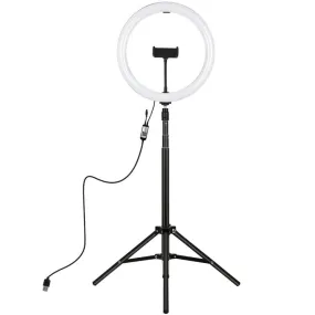 Ring Light LED RGBW Dimmable Pour Selfie Et Vlogging