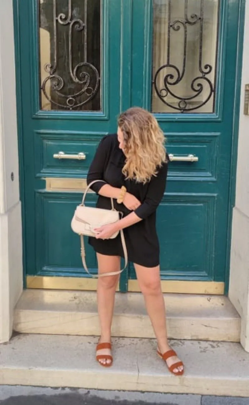 Robe noeud - couture femme - du 34 au 52
