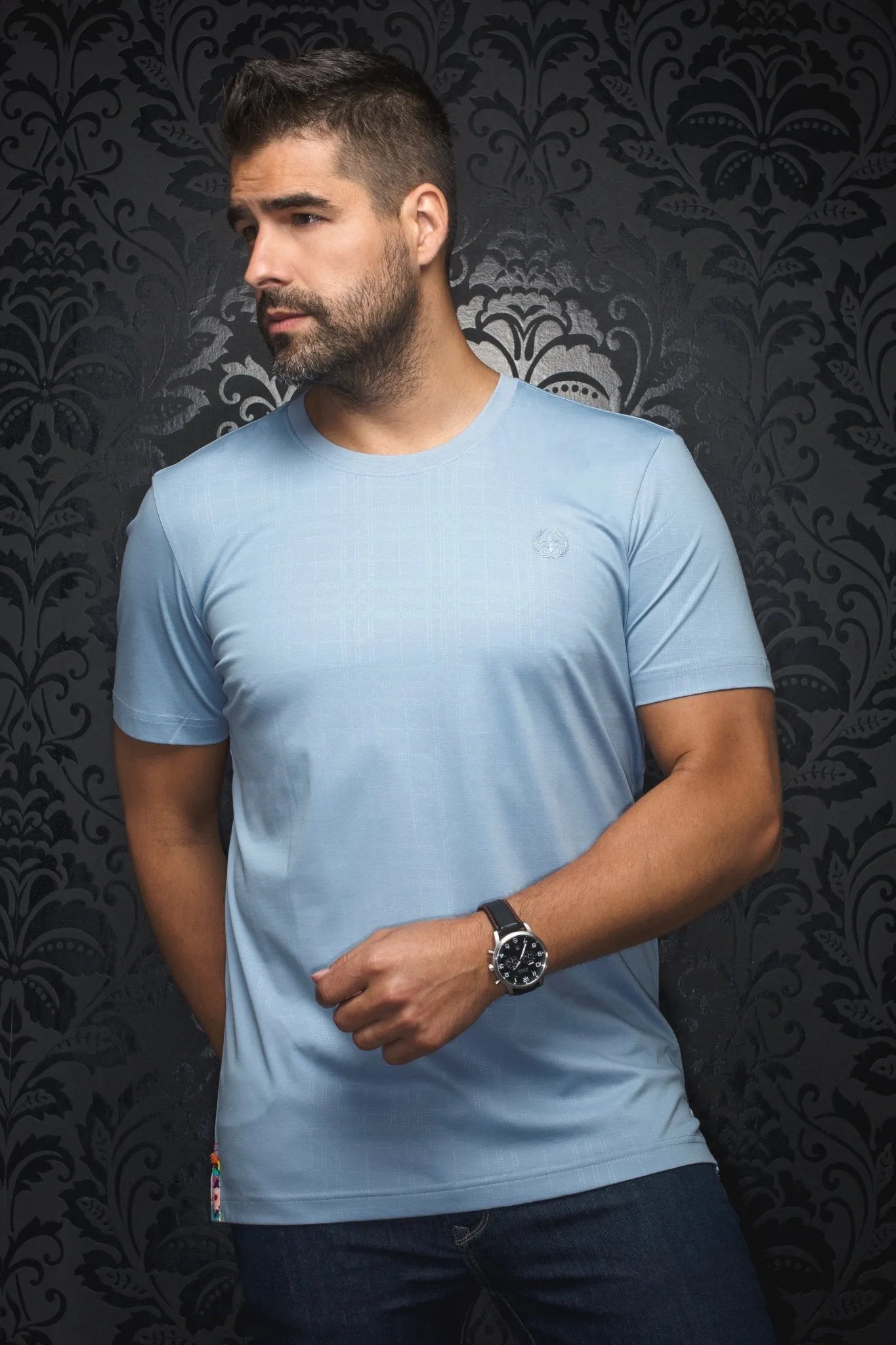 T-shirt | C-VARENNA, light blue