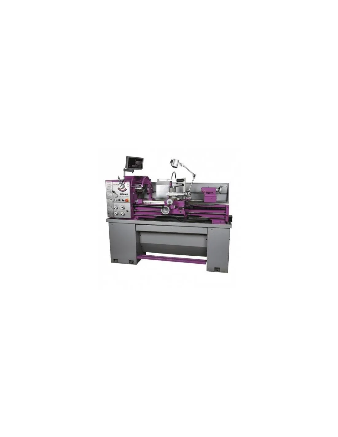 Tour à métaux TP 1000 VISU L. 1000 mm - 400V 2200W - 21300016 - Sidamo